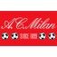 Tappeto Associazione Calcio Milan 80 x 120 cm Official Merchandise - Red