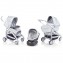 Trio Chicco Love Fabulous Edition Silver Star + Materasso e Cuscino Omaggio