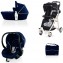 Trio Brevi Crystal Modular System Blu Prussia