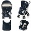 Trio Brevi Millestrade Ricami 627 Blu Notturno