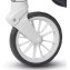 Ruota Anteriore Destra per Passeggino Inglesina Zippy Light Bianco