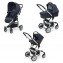 Trio Foppapedretti SuperTres i-Size Denim Ocean + Dispositivo Antiabbandono OMAGGIO