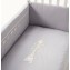 Lettino Ridotto Co-Sleeping Cuoricini Gloria Bianco con Materasso + Piumone