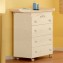 Mibb Cassettiera Fasciatoio Tender 4 Cassetti Avorio