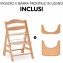 Hauck Seggiolone in Legno Beta+ Naturale