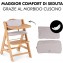 Hauck Seggiolone in Legno Beta+ Naturale