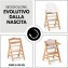 Hauck Seggiolone in Legno Beta+ Naturale