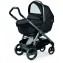 Pack poussette trio book 51 black/ white pop up sportivo Geo Black