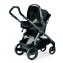 Pack poussette trio book 51 black/ white pop up sportivo Geo Black