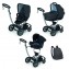 Trio Foppapedretti Myo Tronic Platinum con Motore Elettrico Black