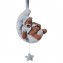Carillon Nattou Bibou Orsetto Azzurro 28 cm /