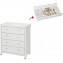 Cassettiera Fasciatoio Plebani Ariel W BG