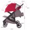 Passeggino Baby Monsters Alaska Bordeaux