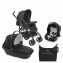 Chicco Trio Sprint Poussette Black Night Noir