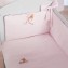 Lettino Nanan Mini-Me Puccio Rosa con Materasso + Completo Piumone