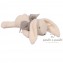 Coniglio musicale Pasito a Pasito Beige Toffee /