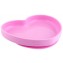 Piatto Chicco in Silicone Cuore Rosa