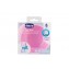 Ciotola Chicco in Silicone Rosa