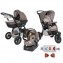Trio Chicco Activ3 Top Dove Grey + Kit Auto