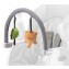 Kit Arco Giochi e Copricinture Pali per Seggiolone Pappy Rock Grey 3 in 1