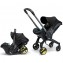 Seggiolino Auto Passeggino Doona I 2 In 1 i-Size Gruppo 0+ Nitro Black