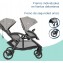 Passeggino Gemellare Joie Evalite Duo Pebble