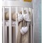Culla Trasformabile in Lettino Co-Sleep Montessori Cuoricini Leonardo Bianco