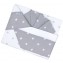 Set Lenzuola Andy & Helen per Carrozzina Fantasia F1 3 pz Grigio