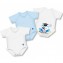 Set 3 Body Cotone J Bimbi 4Season Gufo Blu 0-36 mesi