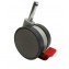 Ruota con Freno Peg Perego per Seggiolone Prima Pappa Follow Me Nera