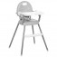 Seggiolone Alzasedia Kikka Boo Spoony 3 in 1 Grey