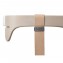 Barra Sicurezza Addominale Leander per Seggiolone High Chair Sbiancato