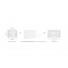 Culla Trasformabile in Lettino Co-Sleep Montessori Cuoricini Leonardo Naturale