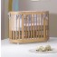 Culla Trasformabile in Lettino Co-Sleep Montessori Cuoricini Leonardo Naturale