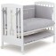 Lettino Ridotto Co-Sleeping Cuoricini Gloria Bianco con Materasso + Piumone