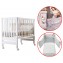 Lettino Culla Contact Azzurra Design Bianco Co-sleeping