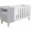 Lettino Micuna Harmony Evolutive Bianco Grigio