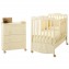Lettino e Cassettiera Fasciatoio Baby Expert Primo Amore Panna
