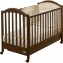 Lettino Baby Italia Euro Noce Anticato /