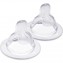 Set 2 Tettarelle Mam Teat Flusso Rapido 4m+