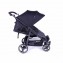 Passeggino Gemellare Baby Monsters Easy Twin 3S Nero