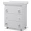 Cassettiera Fasciatoio Erbesi Bubu Bianco Grigio