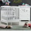 Set Azzurra Design Nice Bianco ( Lettino + Bagnetto )