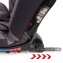 Seggiolino Auto Joyello Top J-FIX Isofix Blu Grigio 0-36 Kg