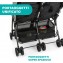 Passeggino Gemellare Chicco Ohlala Twin Silver Cat