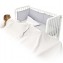 Culla Bolin Bolon Oslo 6 in 1 + Materasso + Completo Piumone Grigio