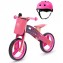 Bici senza Pedali Kinderkraft Runner con Casco Rosa