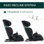 Seggiolino Auto Chicco Isofix Quizy i-Size Black 100-150 cm con Dispositivo Anti Abbandono Easy Tech incluso