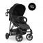Passeggino Hauck Rapid 4R Plus Black Portata 25 kg
