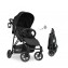 Passeggino Hauck Rapid 4R Plus Black Portata 25 kg